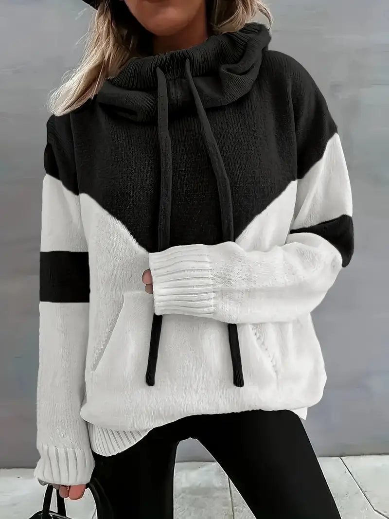 Rosaline Pullover With Hood And Drawstring