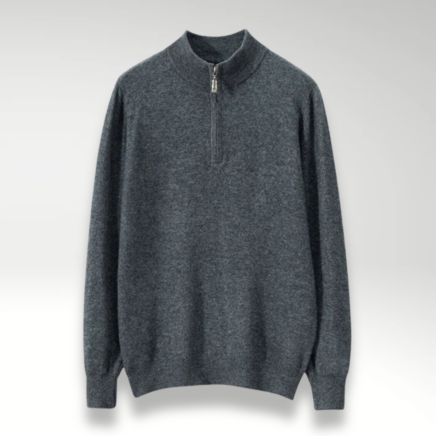 Lorain™ | Men’s Classic Cashmere Zip-Up Sweater