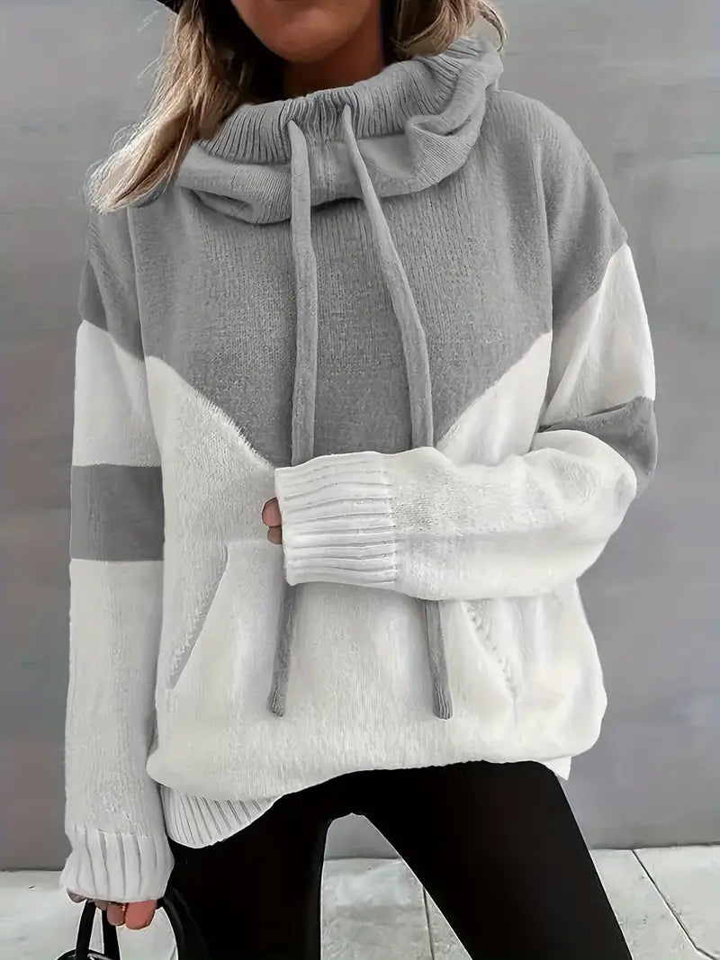 Rosaline Pullover With Hood And Drawstring