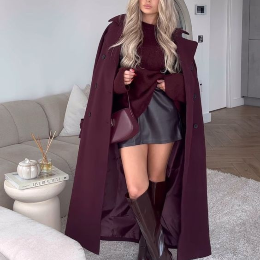 Rosie - Classy Burgundy Jas