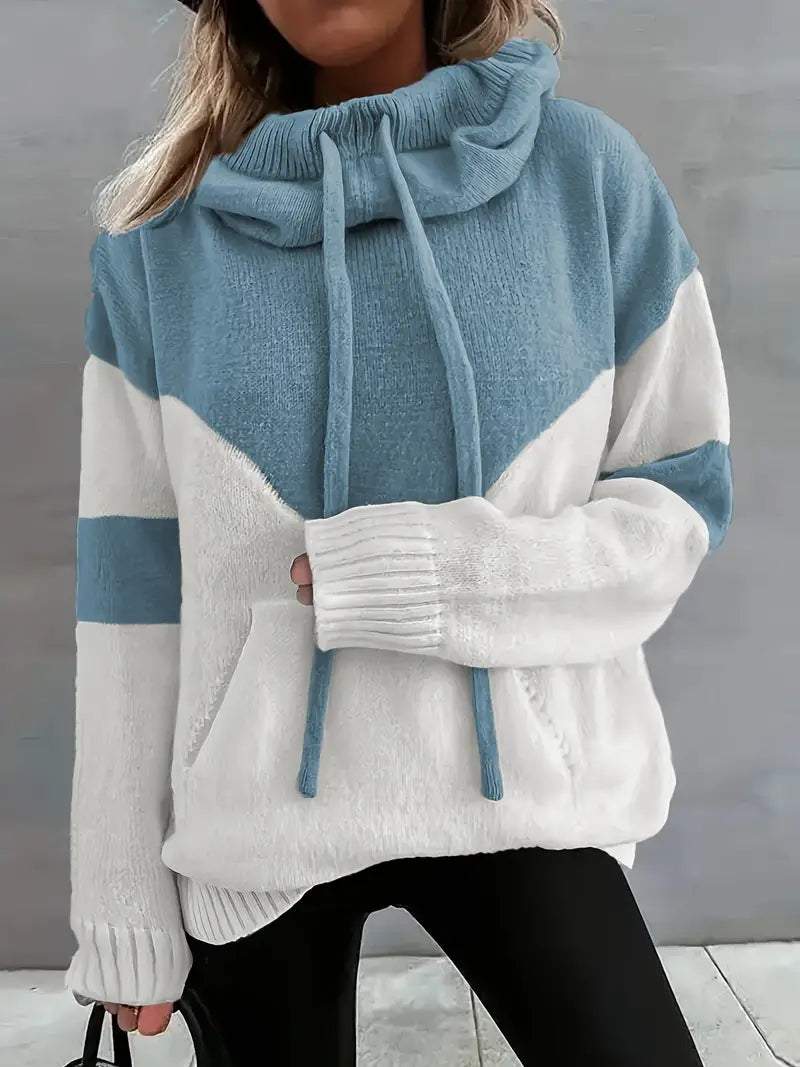 Rosaline Pullover With Hood And Drawstring