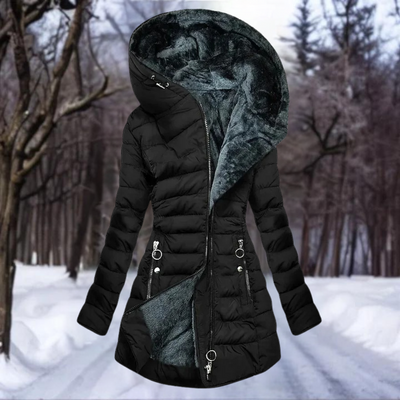 Sophia - Elegant plush coat for women