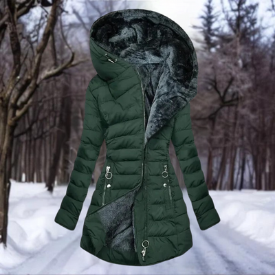 Sophia - Elegant plush coat for women