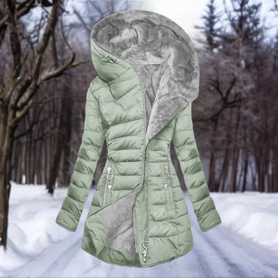 Sophia - Elegant plush coat for women