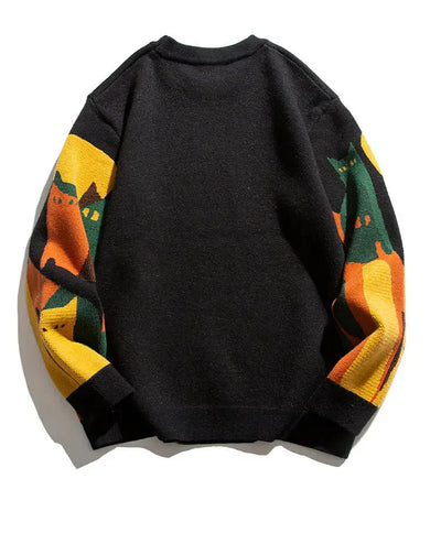 Lino Mouth-watering cat | Pullover