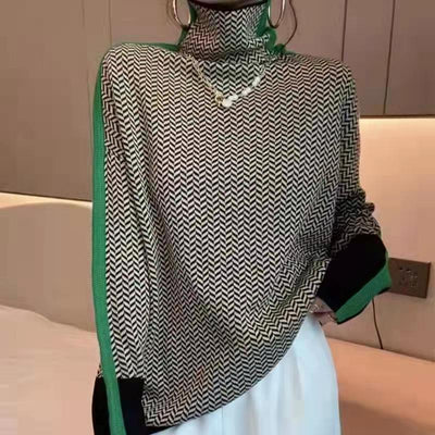 Ella™ | Striped pullover for winter