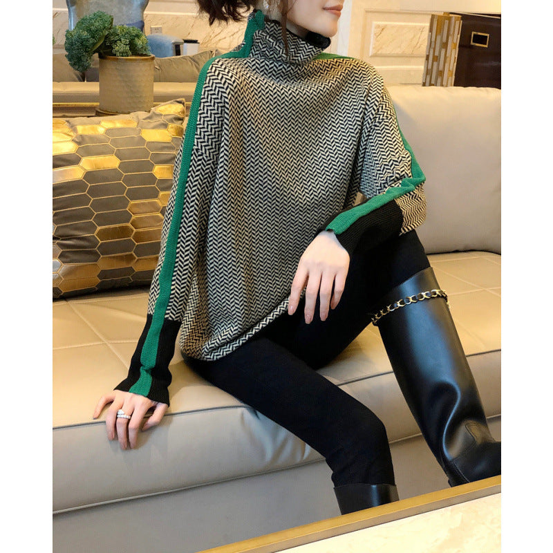 Ella™ | Striped pullover for winter