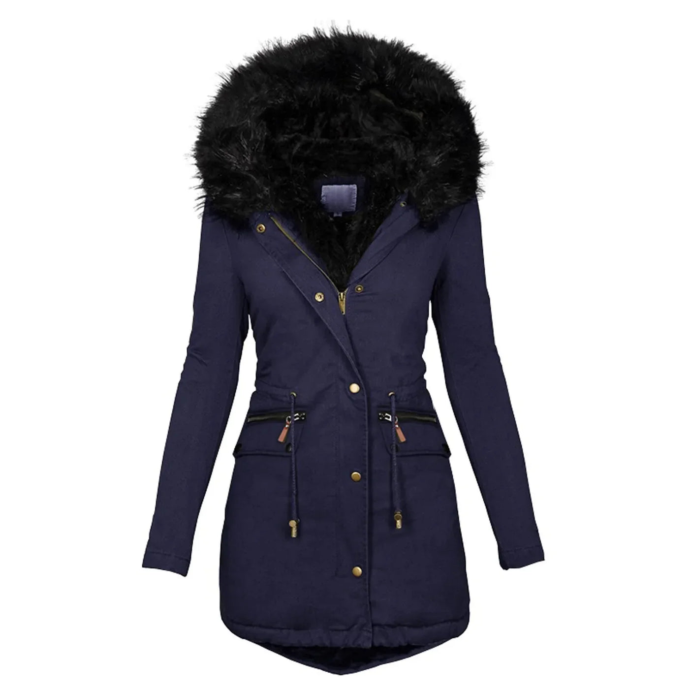 Bridget | Jacket with fur collar