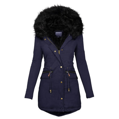 Bridget | Jacket with fur collar