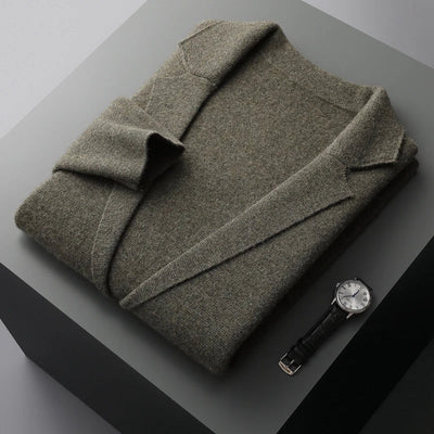 Lorain™ | Timeless Merino Wool Men's Cardigan