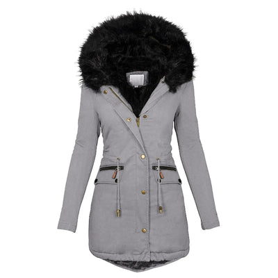 Bridget | Jacket with fur collar