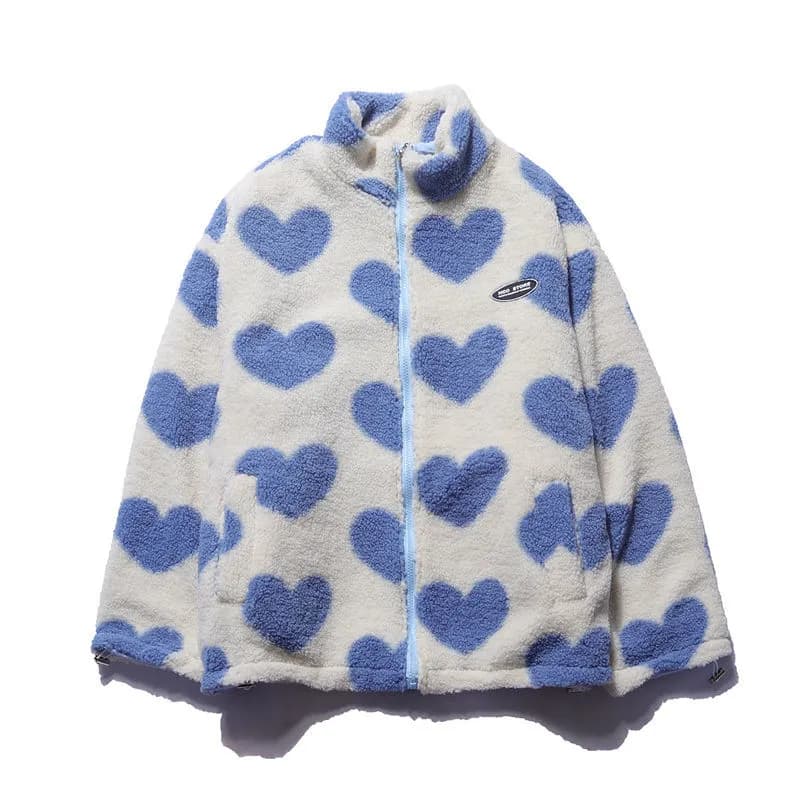 Anna | Double-Sided Heart Coat - Unique Collection