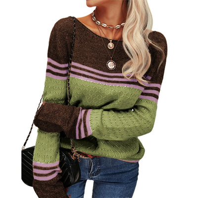 Lorain™ | Casual Stripe Knitted Sweater