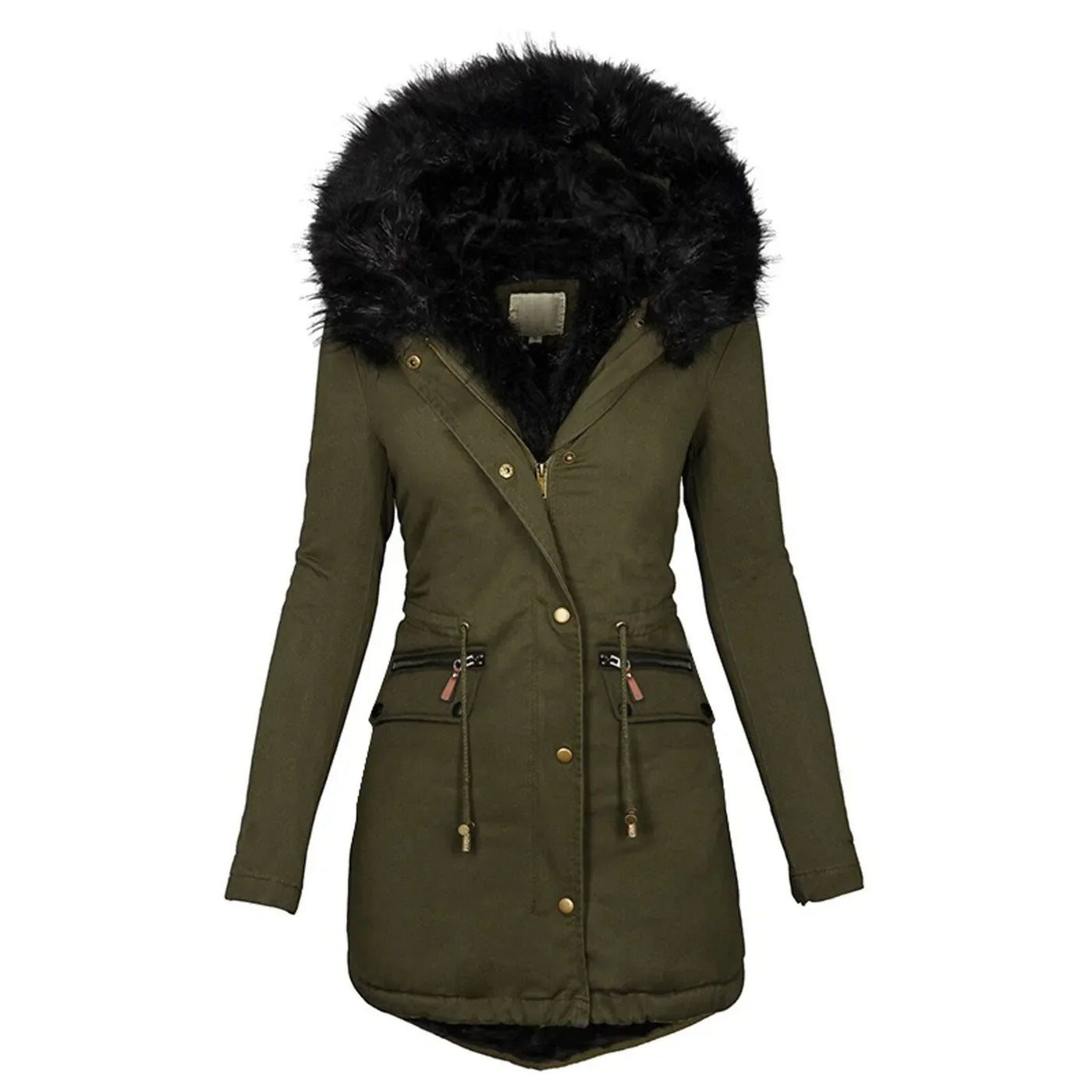 Bridget | Jacket with fur collar