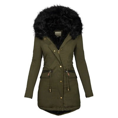 Bridget | Jacket with fur collar