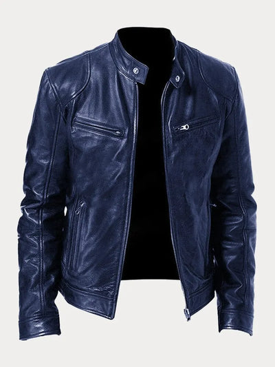 Daniele | Casual leather jacket for men