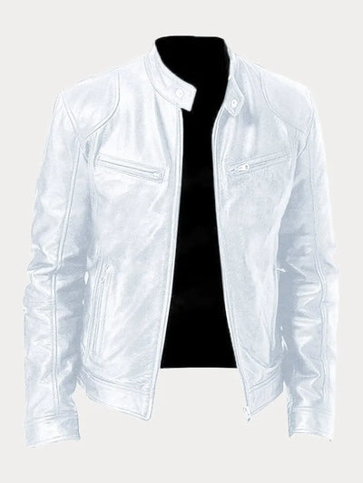 Daniele | Casual leather jacket for men