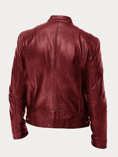 Daniele | Casual leather jacket for men