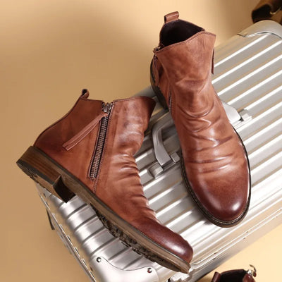 Owens™ | Leather Chelsea boots