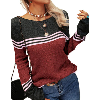 Lorain™ | Casual Stripe Knitted Sweater