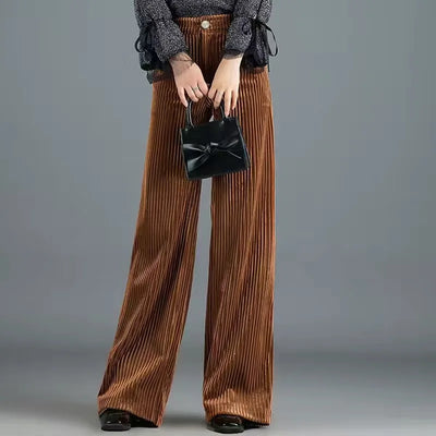 Brea - Corduroy trousers for women