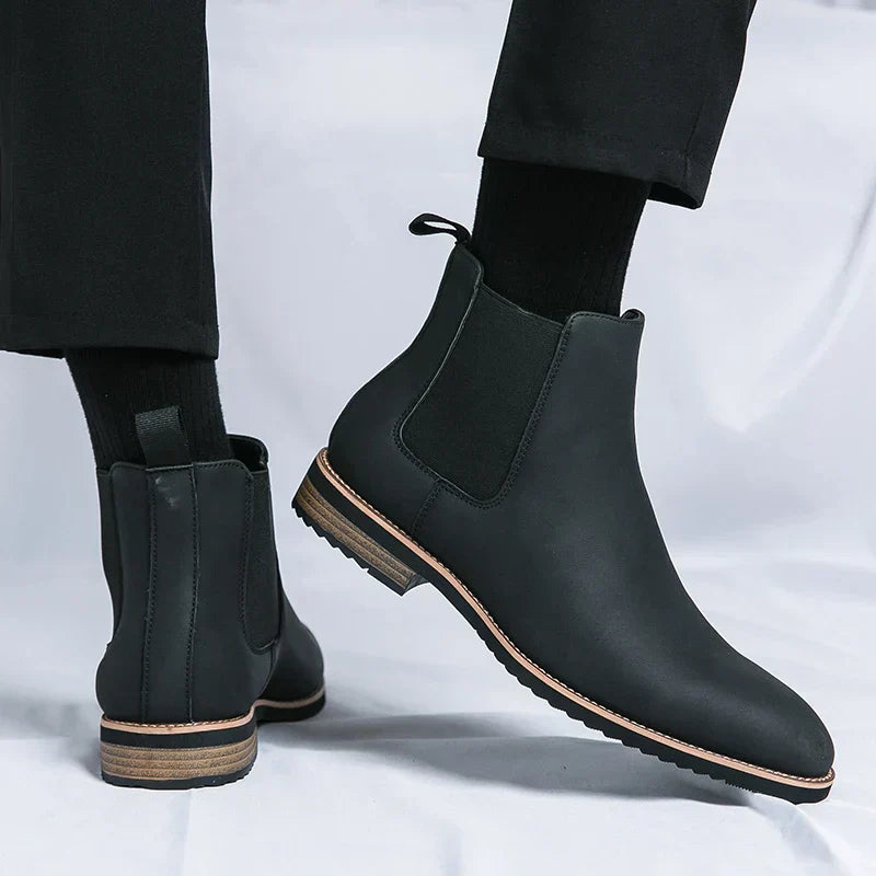 Kayden™ | Leather Chelsea boots