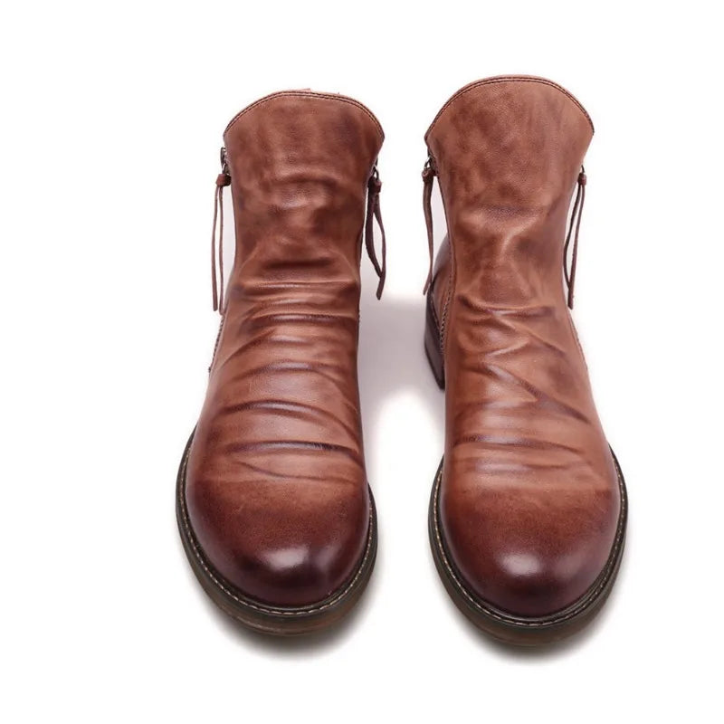 Owens™ | Leather Chelsea boots