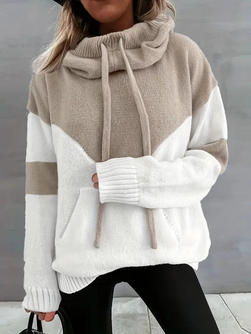 Rosaline Pullover With Hood And Drawstring