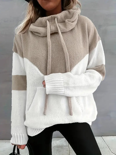 Rosaline Pullover With Hood And Drawstring