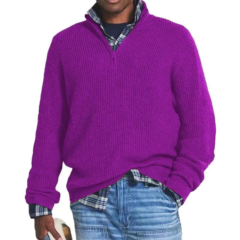 Mark | Men's Zipped Knitted Sweater