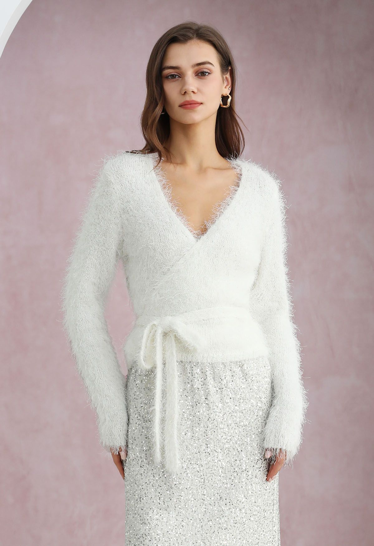 Lorain - Knitted terry top