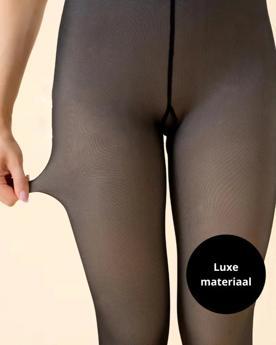 SlimFit Fleece Tights | Lined tights 1+1 FREE