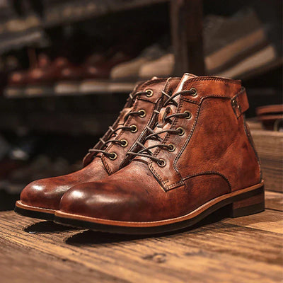 Hunter™ | Leather men's boots